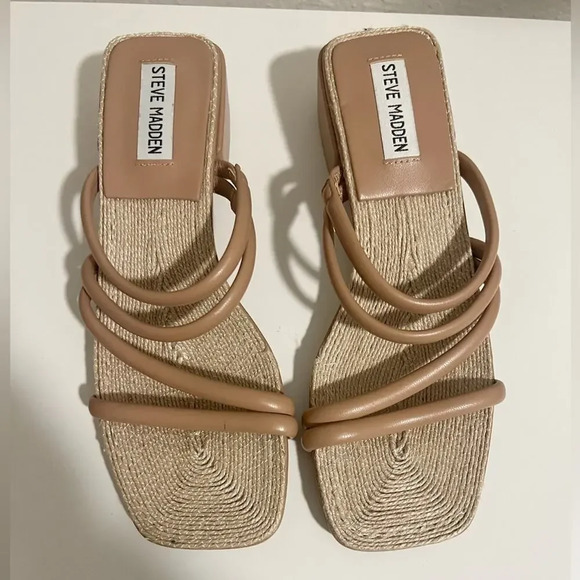Steve Madden | Shoes | Steve Madden Citizen Sandal In  STEVE MADDEN Citizen Sandal in Natural‎ size 8